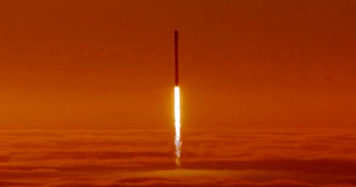 Elon Musk shares video of stunningly beautiful rocket launch
