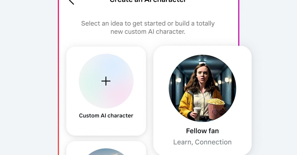 Instagram now lets people create AI versions of themselves