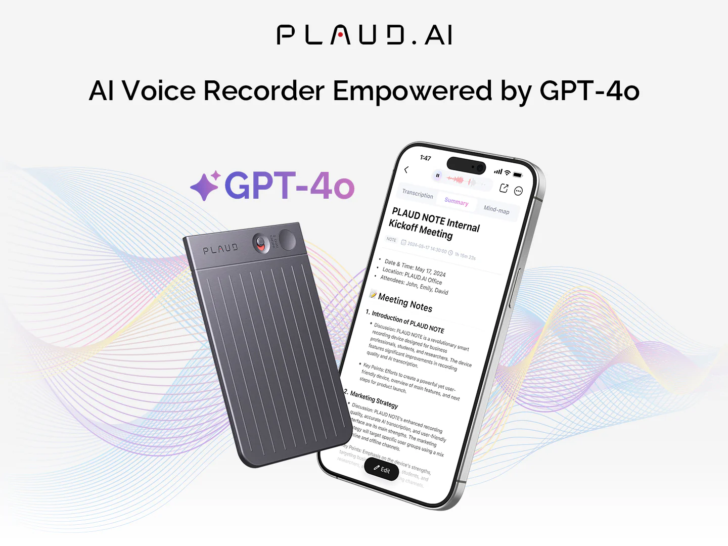 Plaud Note AI Voice Recorder