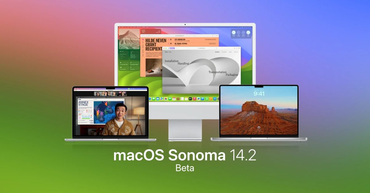 Apple releases iOS 17.2 RC, macOS Sonoma 14.2 RC, and more