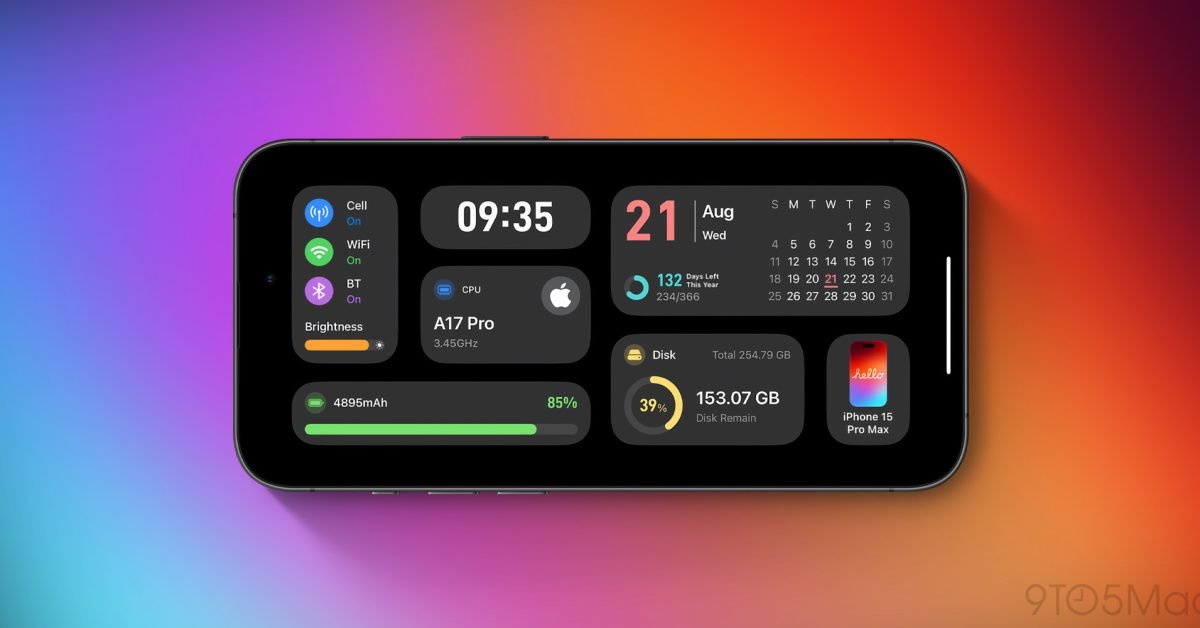 Here are 7 widgets that make StandBy Mode worth using [video]