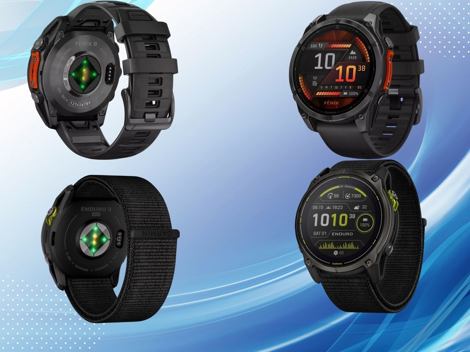 Garmin Fenix8 and Enduro 3