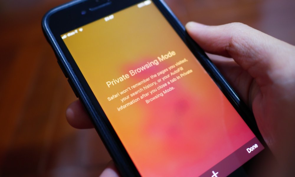 Safari Private Browsing Mode on iPhone
