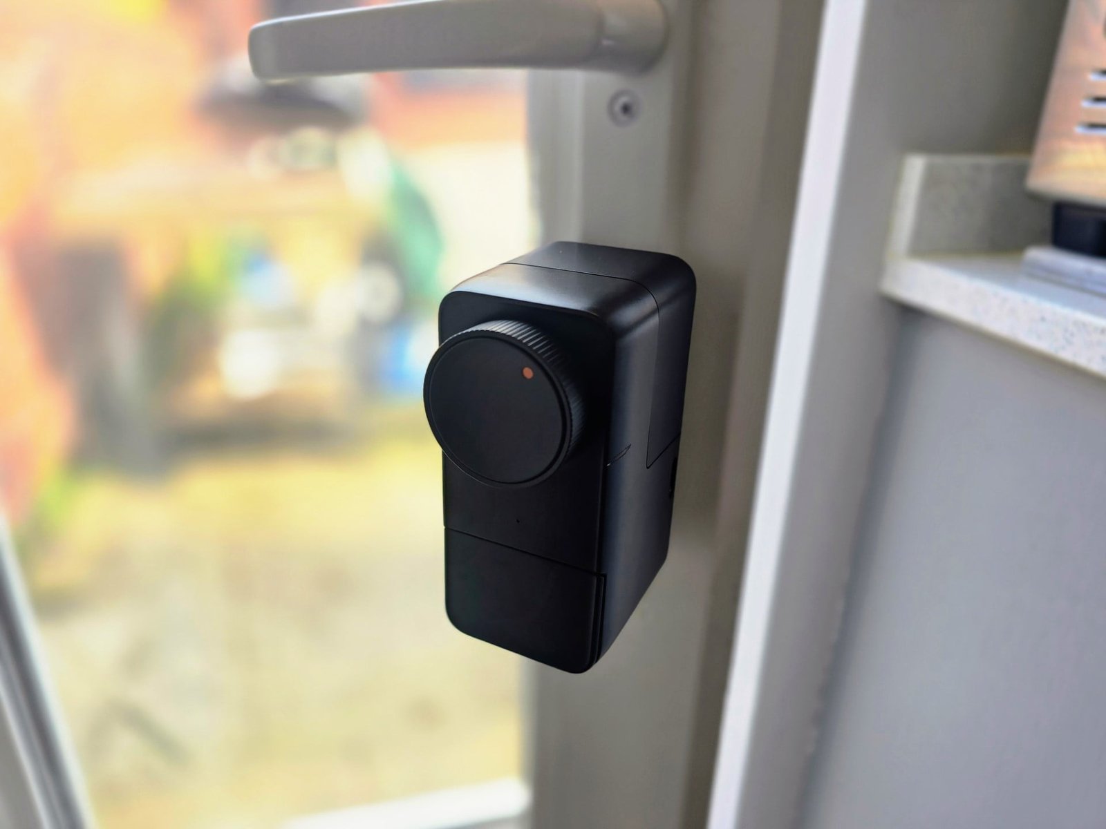 SwitchBot Lock Pro Review Mounted