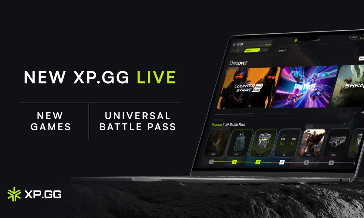 XP.GG Gaming Platform Launches with Universal Battle Pass