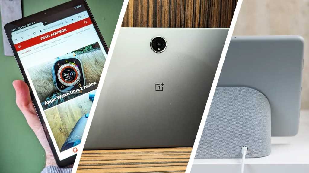 Samsung Galaxy Tab A9, OnePlus Pad 2 and Google Pixel Tablet