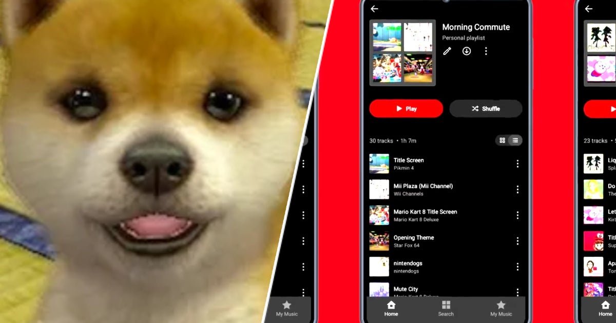 Don't hand me the aux, Nintendo's got a new music app and I will use it to blast an hour-long version of the Nintendogs theme