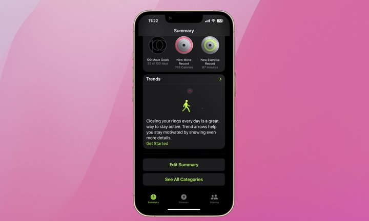 Fitness App Summary