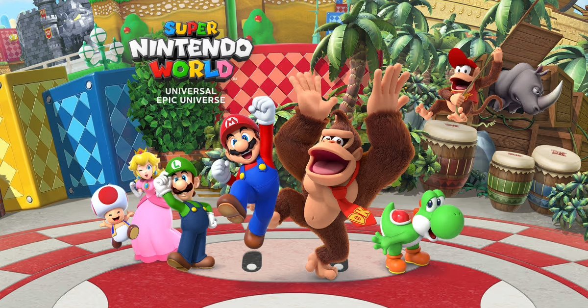 The next Nintendo Direct is all about Super Nintendo World’s Donkey Kong Country