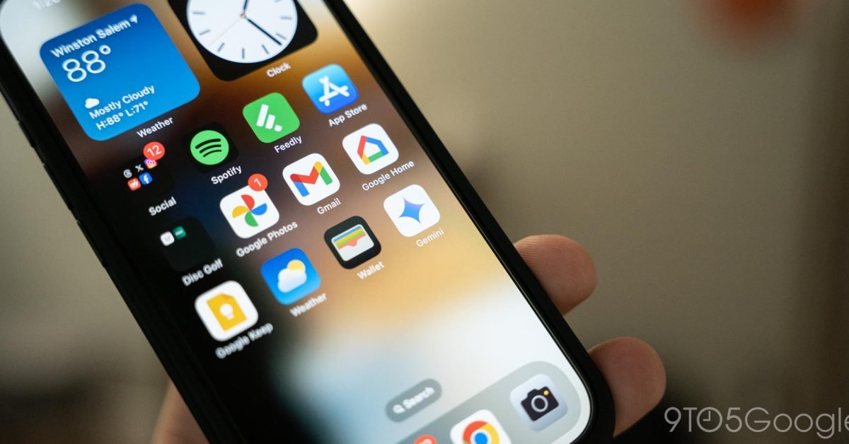 Gemini for iPhone gets homescreen redesign, auto-opens keyboard