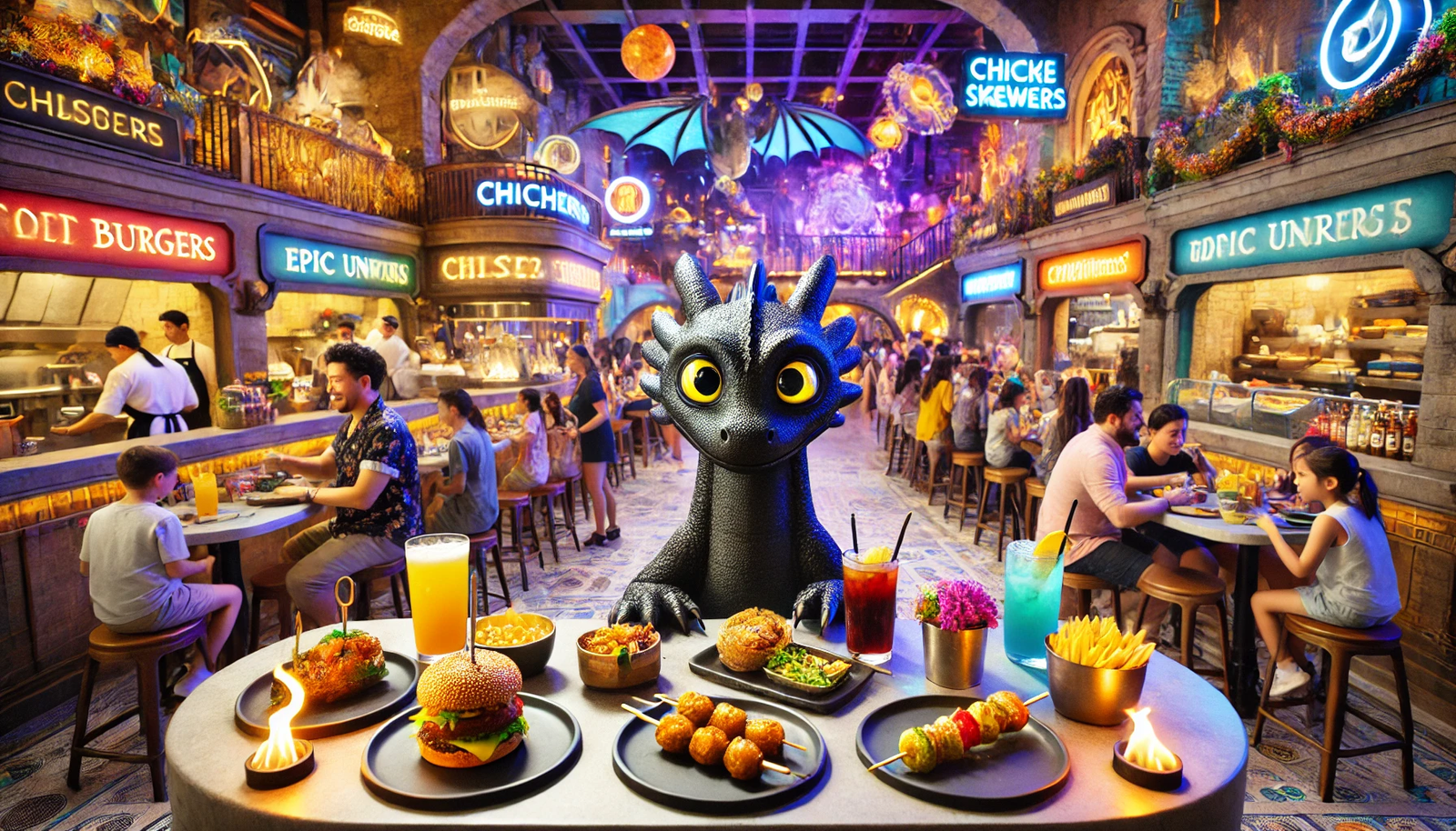 Universal Studios Unveils Food Line-up for Epic Universe Park