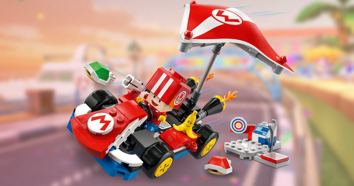 Lego Mario Kart captures the magic of Mario way better than the rest of his brick-built adventures so far