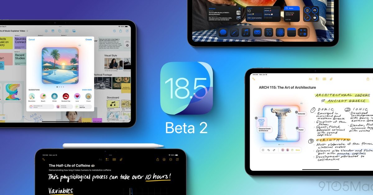 Apple releases iOS 18.5 beta 2