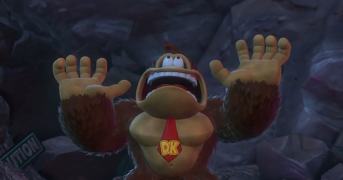 Donkey Kong punches his way onto the Nintendo Switch 2 with Donkey Kong Bananza, launching July 17