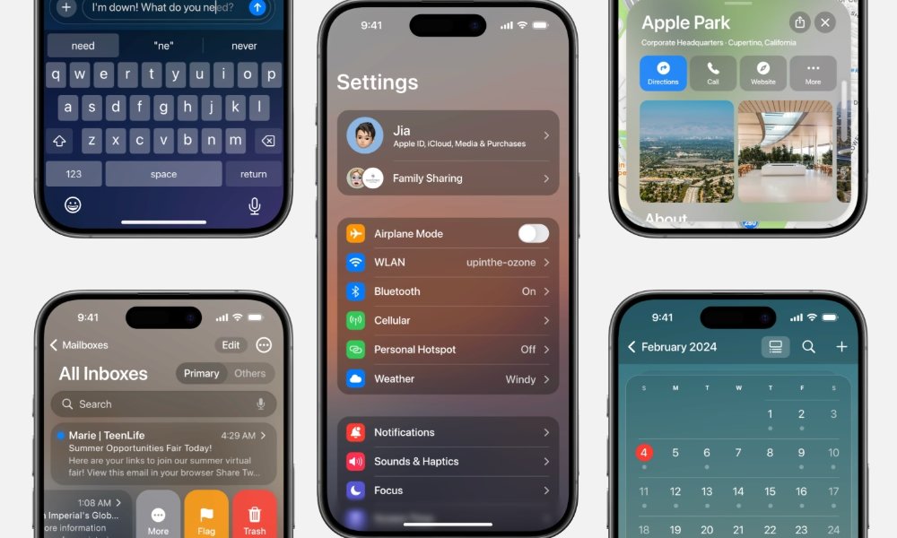 iOS 18 design concept