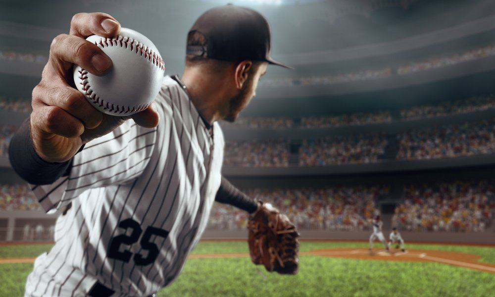 MLB baseball pitcher windup