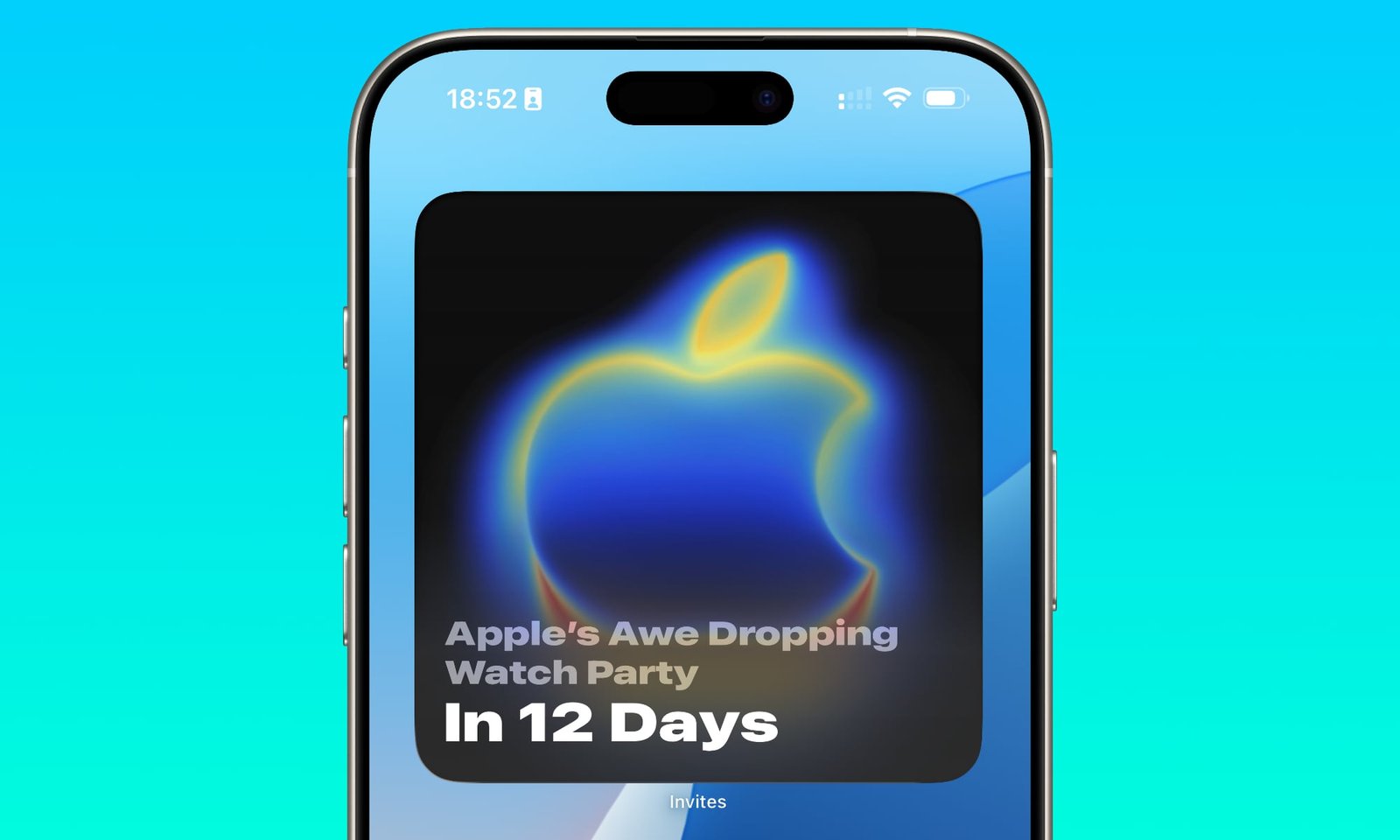 Apple Invites widget hero