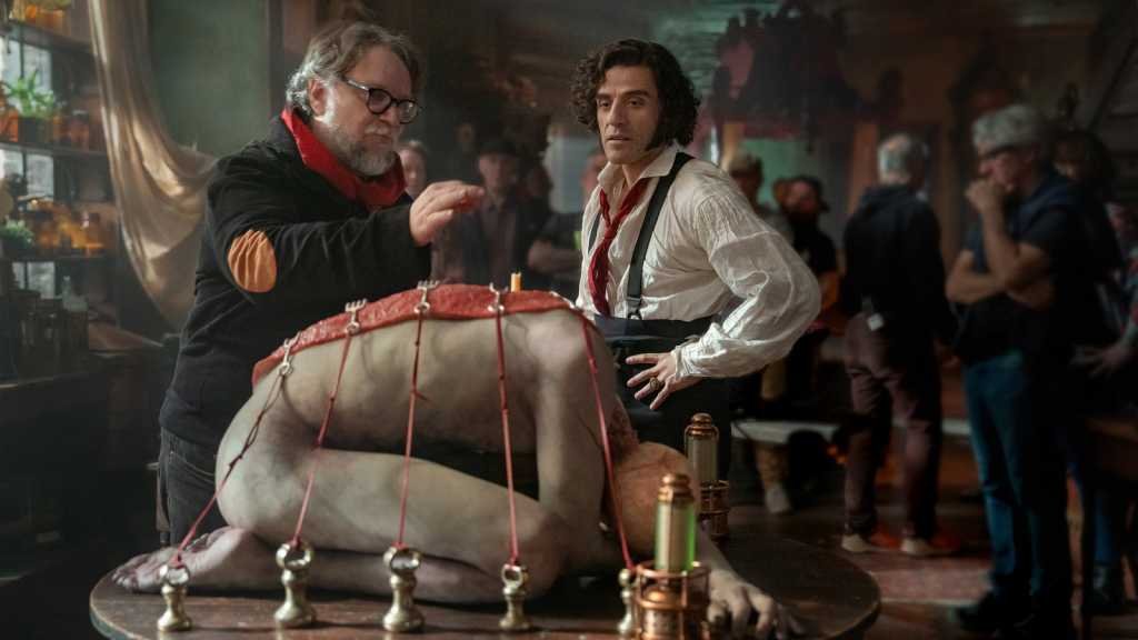 Frankenstein - Guillermo del Toro and Oscar Isaac